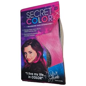 Secret Color Headband Hair Extensions By Demi Lovato As Seen On TV